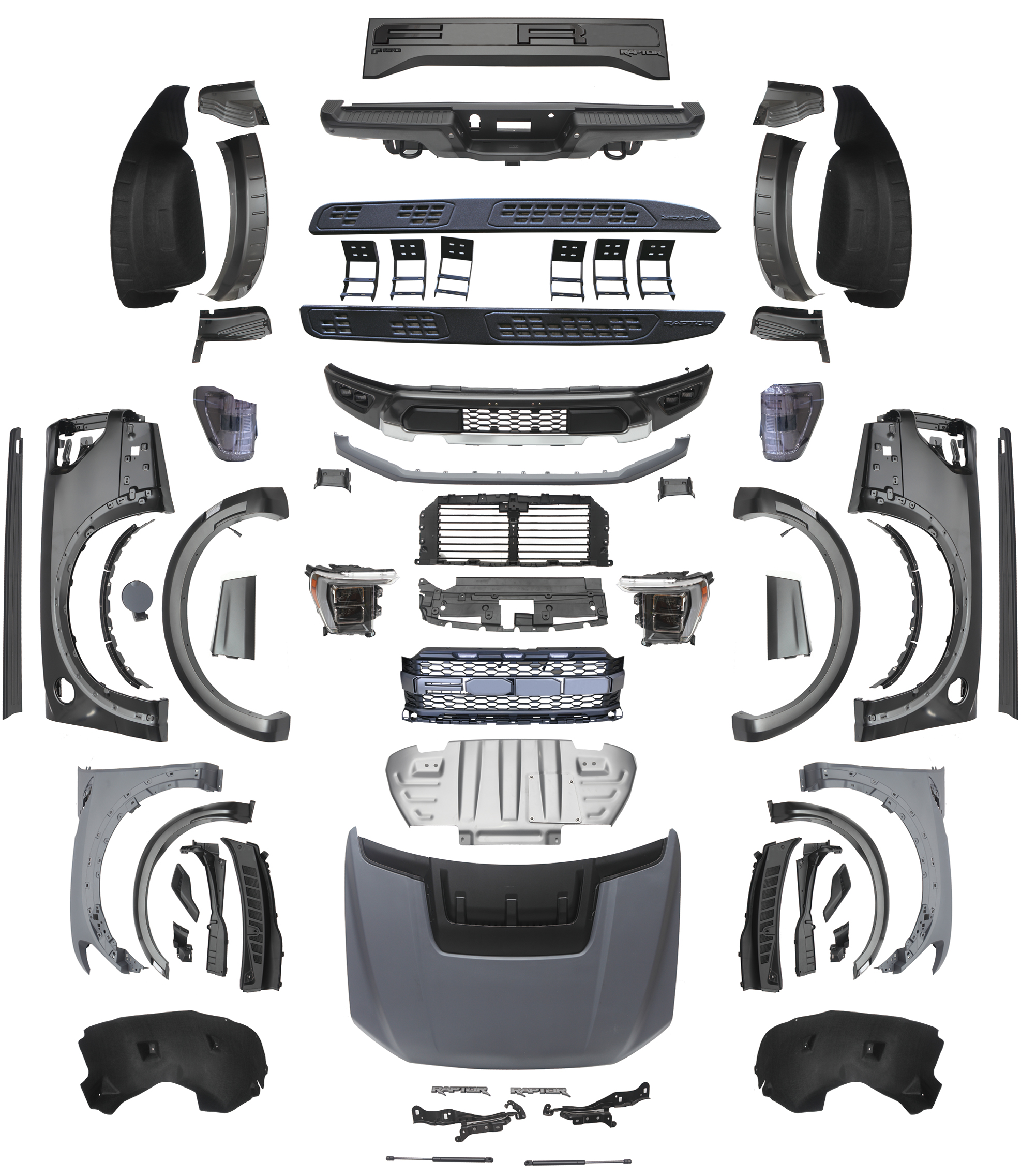 15-20Ford F150 Upgrade To 22Raptor Bodykits